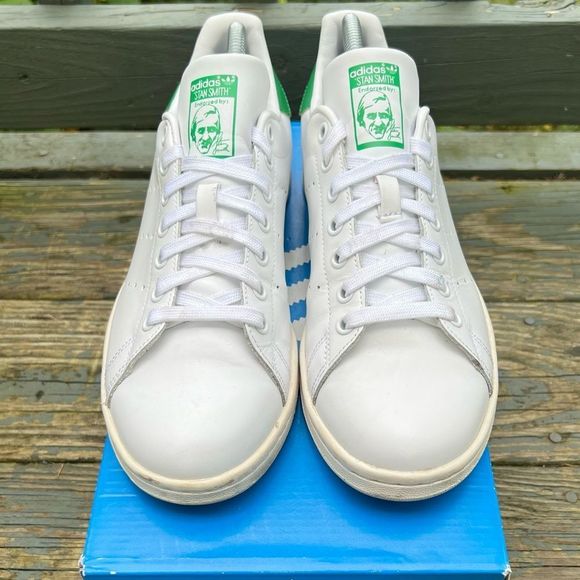 Adidas Stan Smith Fairway Sneakers Shoes Men’s Size 7.5 White Green M20324 - Picture 3 of 6